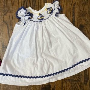 Smocked dress.  Never worn.  Beautiful!
